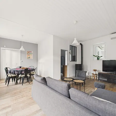 Maison A 50m De La Mer, 8 Adultes 3 Enfants 圣米歇尔-谢夫谢夫